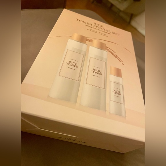 NEW EXP 4/2026! 3-PC Rice Toner Special Set I’m From Korean 150 mL X 2•30mL X 1 - Picture 2 of 3